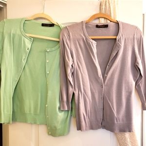 Last week The Limited set of cardigans